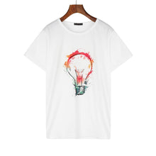 Paint Bulb Print T-Shirt Men's